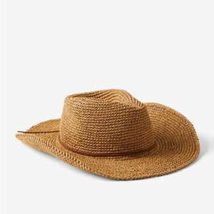 Stylish Tan Straw Hat
